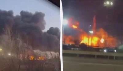 СБУ уразила один із найбільших нафтових вузлів на півдні РФ, - джерела (відео)