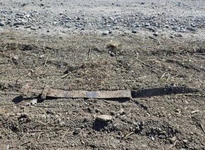 У Норвегії хлопчик знайшов меч вікінгів під час шкільної екскурсії (фото)